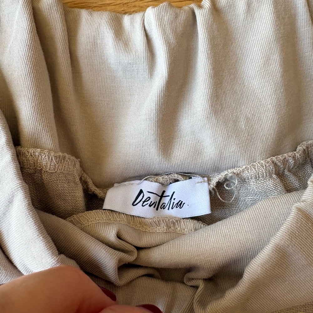Devitalia Wide Leg Linen Pants / XL/L - Picture 4 of 5